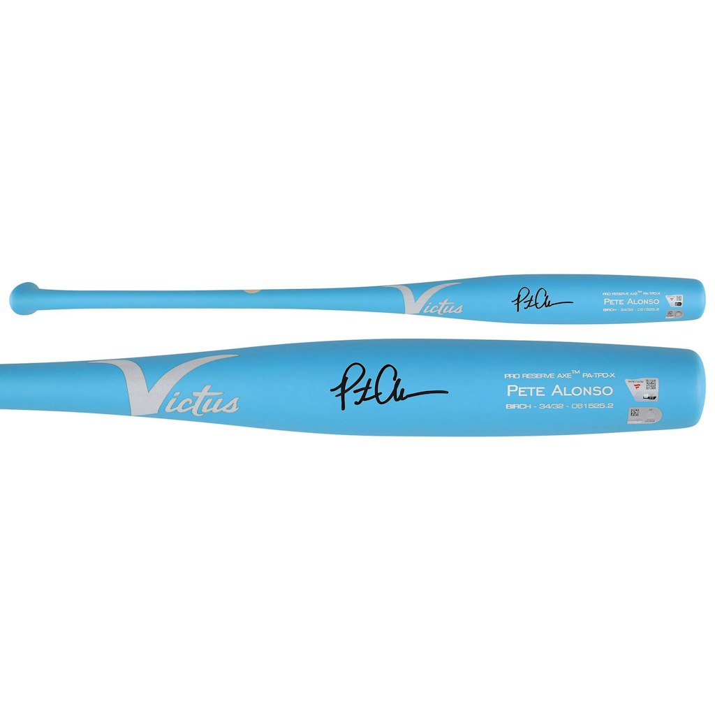 Pete Alonso Autographed New York Mets Player-Issued Victus Bat: $2,499.99