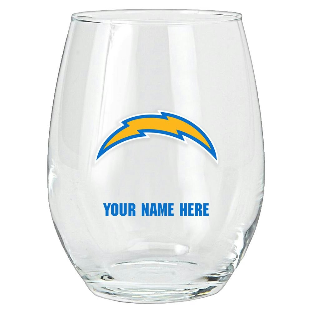 Los Angeles Chargers 15-ounce Stemless Glass Tumbler: $34.99