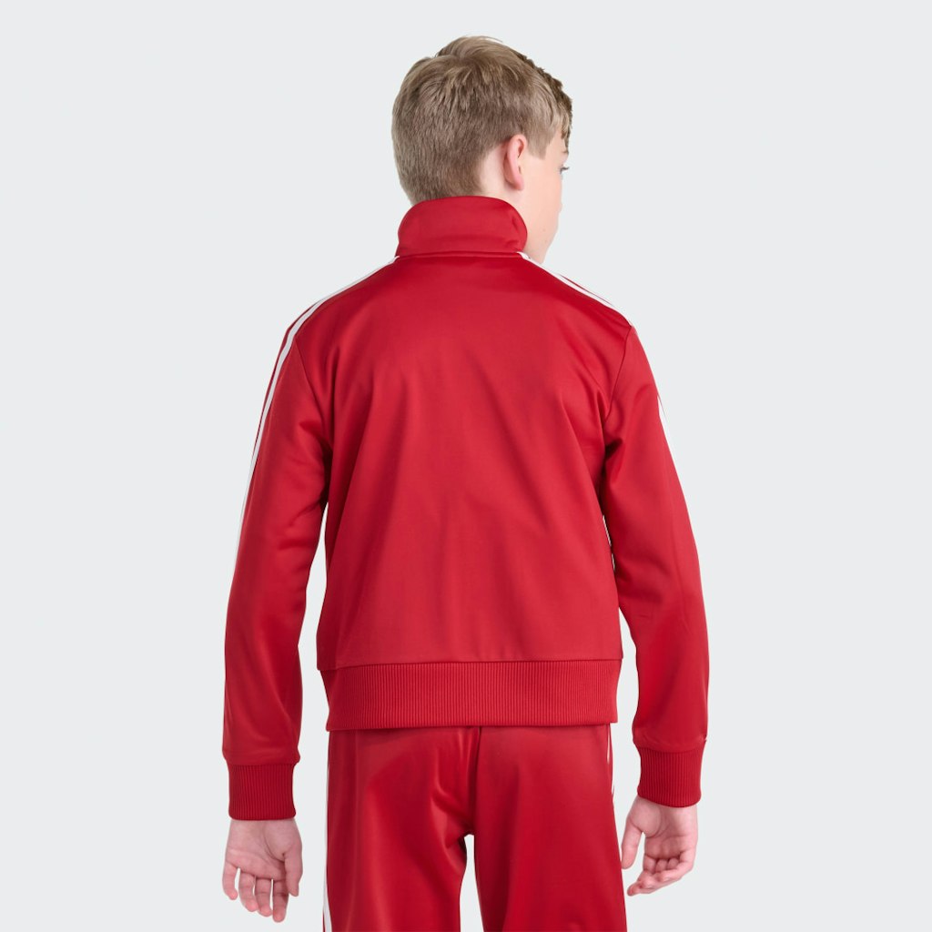 Adidas Originals Long Sleeve Mock Neck Firebird Jacket: $55 Adidas Originals Long Sleeve Mock Neck Firebird Jacket: $55