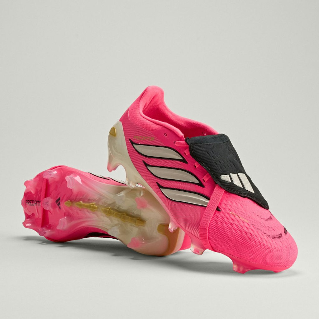 Predator Pro Fold-Over Tongue Firm Ground Soccer Cleats: $170