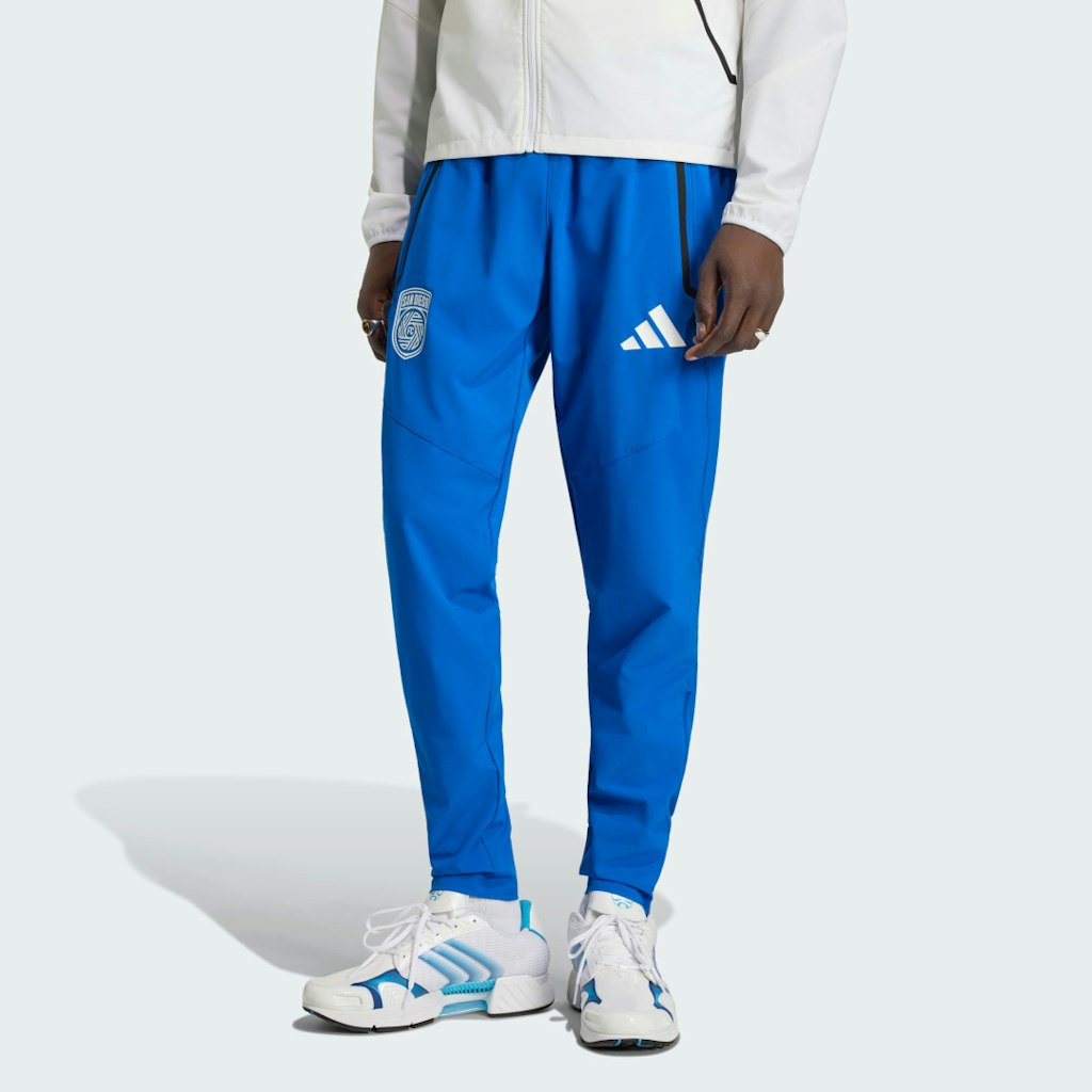 San Diego FC Tiro Travel Pants: $80