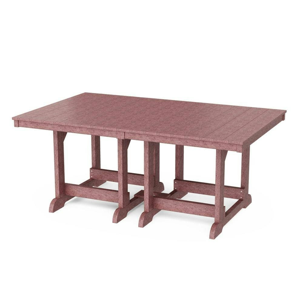 Heritage Cherrywood 44" x 72" HDPE Plastic Outdoor Dining Table: $1,339 Heritage Cherrywood 44" x 72" HDPE Plastic Outdoor Dining Table: $1,339