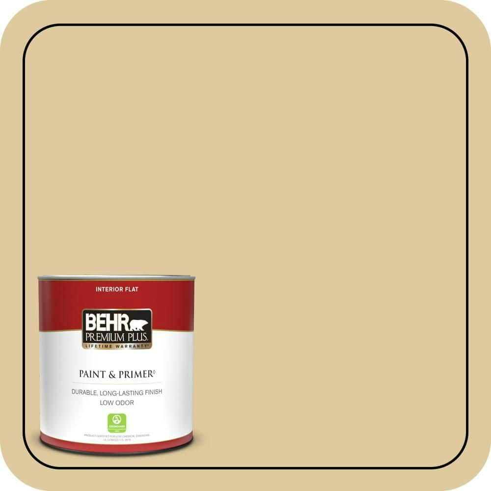 Behr Premium Plus Flat Interior Paint & Primer 1-Quart: $17.48 Behr Premium Plus Flat Interior Paint & Primer 1-Quart: $17.48