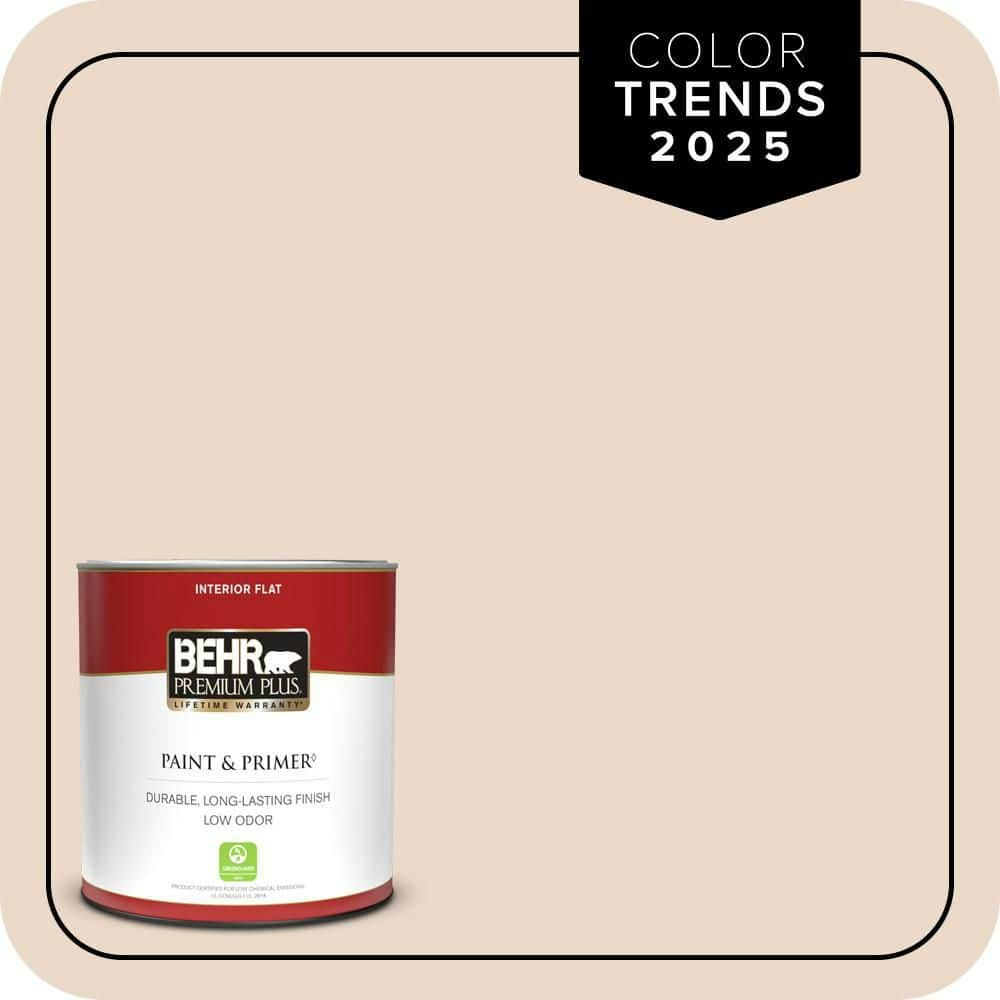 Behr Nutmeg Frost Flat Interior Paint & Primer 1-Quart: $17.48 Behr Nutmeg Frost Flat Interior Paint & Primer 1-Quart: $17.48