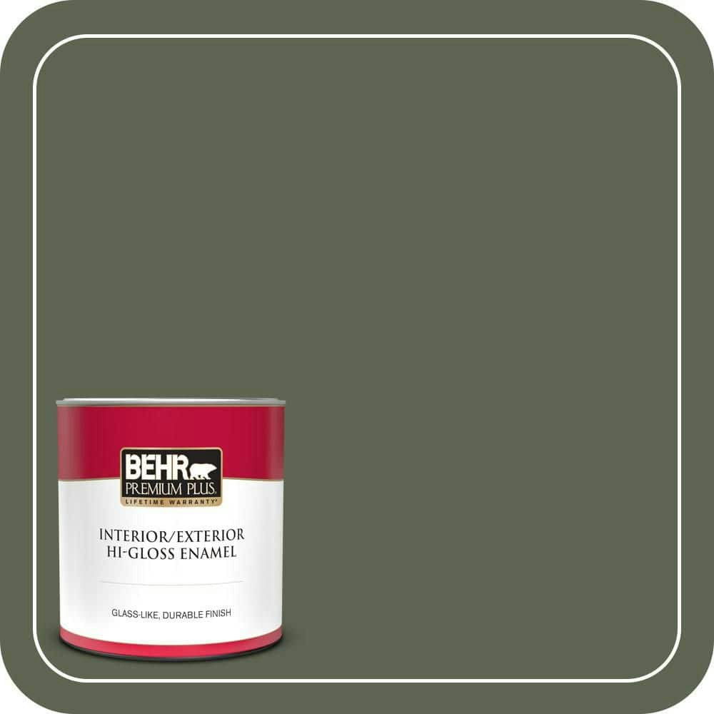 Cypress Vine Hi-Gloss Enamel Interior/Exterior Paint & Primer 1-Quart Can: $21.48 Cypress Vine Hi-Gloss Enamel Interior/Exterior Paint & Primer 1-Quart Can: $21.48