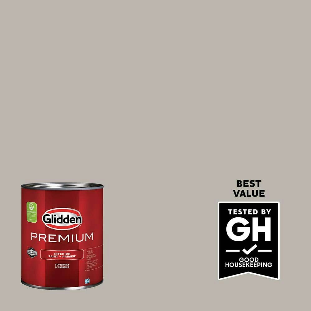PPG Silver Dollar Semi-Gloss Interior Latex Paint 1-Quart: $17.48