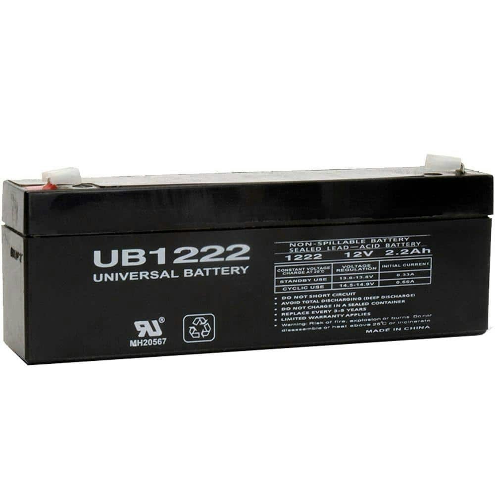 12-Volt 2.2Ah Sealed Lead Acid AGM Battery: $14.99 12-Volt 2.2Ah Sealed Lead Acid AGM Battery: $14.99