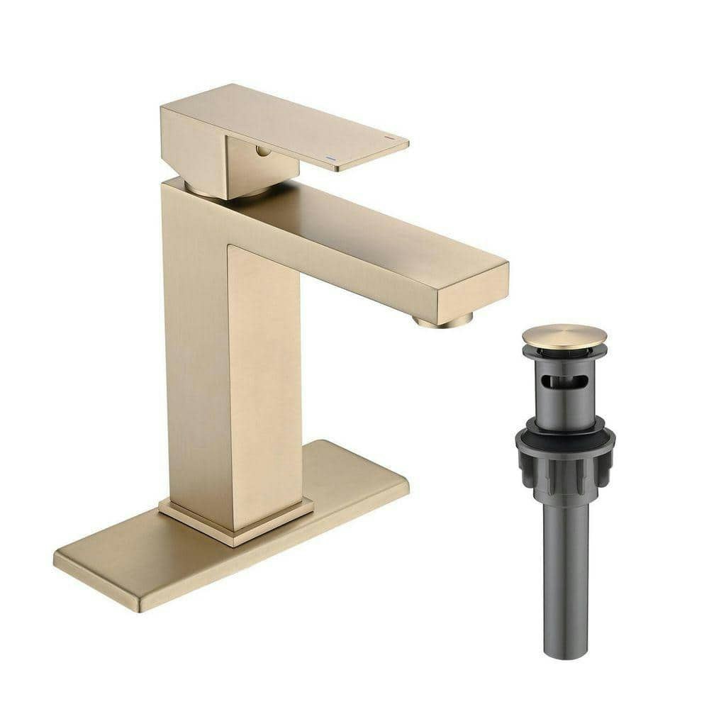 Leaf Single-Handle Bathroom Sink Faucet: $59.99