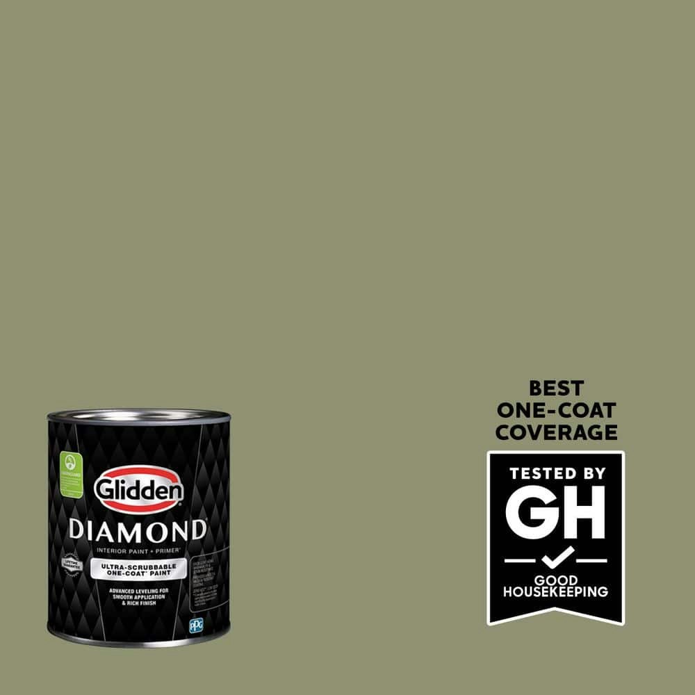 PPG Hemlock Flat Interior Paint with Primer 1-Quart Can: $17.98