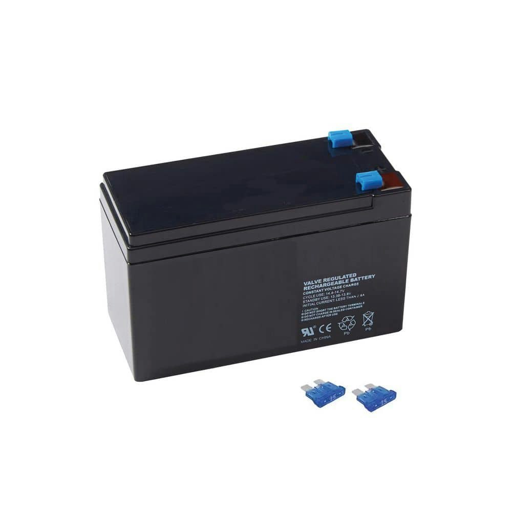 12V Automatic Gate Opener Battery and Fuse Kit: $29.99