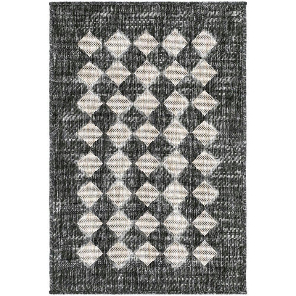 Galey Alix Mulberry 2-Foot x 3-Foot Indoor/Outdoor Area Rug: $26.09