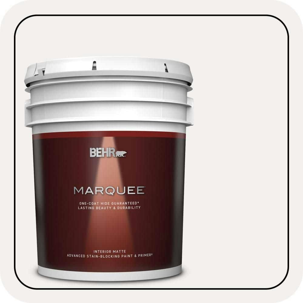 Behr Premium Plus 5-Gallon Bridal Veil Matte Interior Paint and Primer: $259 Behr Premium Plus 5-Gallon Bridal Veil Matte Interior Paint and Primer: $259