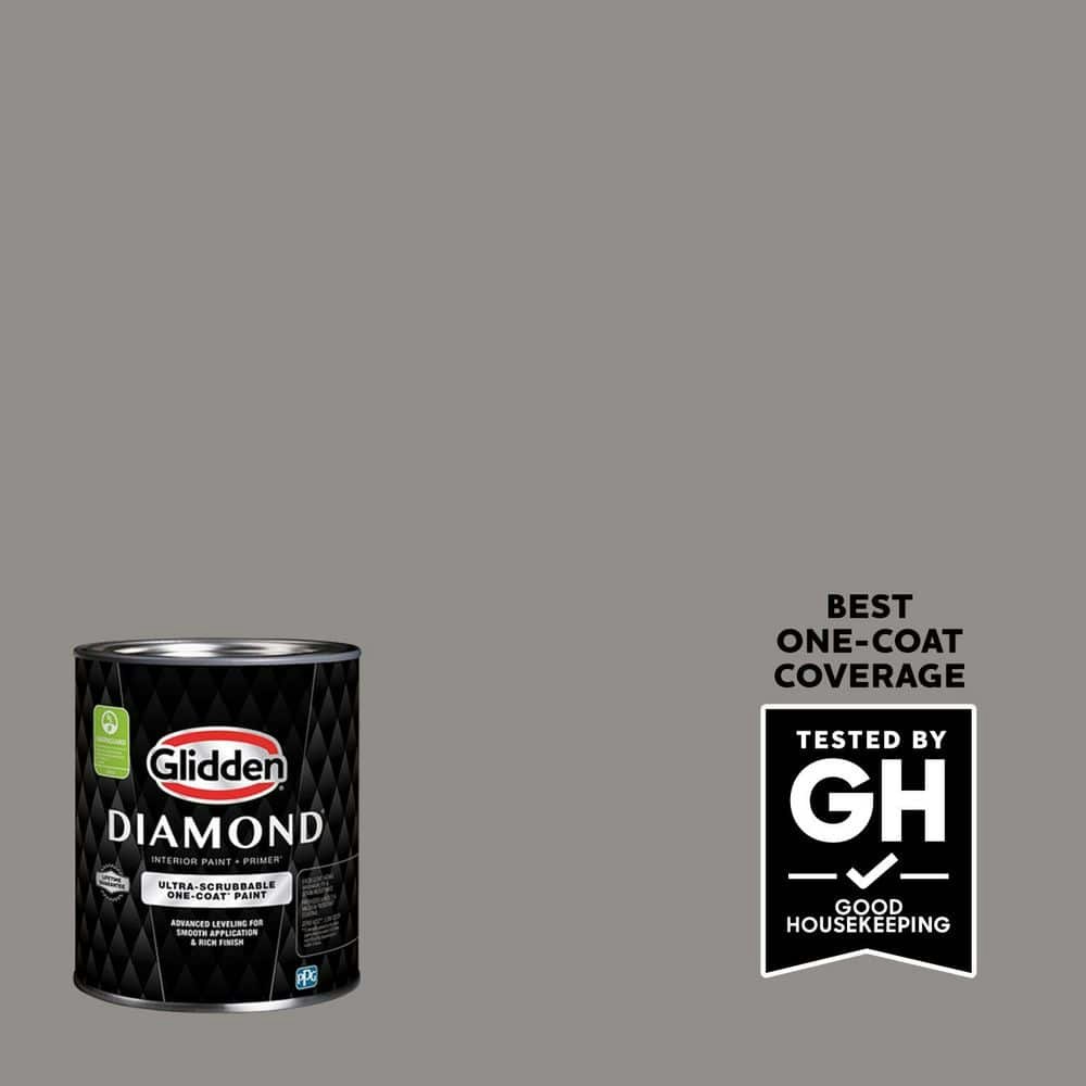 PPG Antique Silver Flat Interior Paint with Primer 1-Quart: $17.98