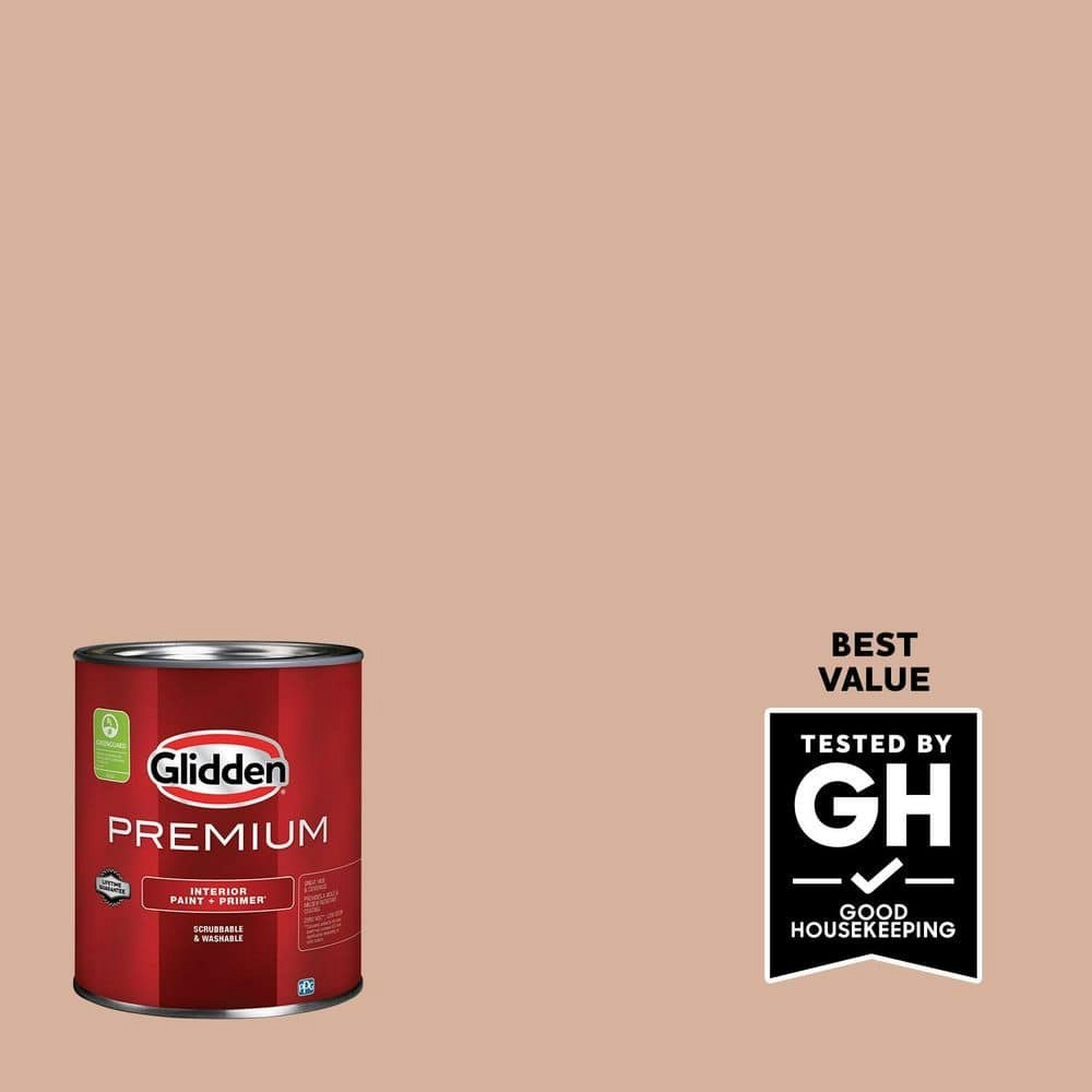 PPG Lazy Summer Satin Interior Latex Paint 1-Quart Can: $16.48