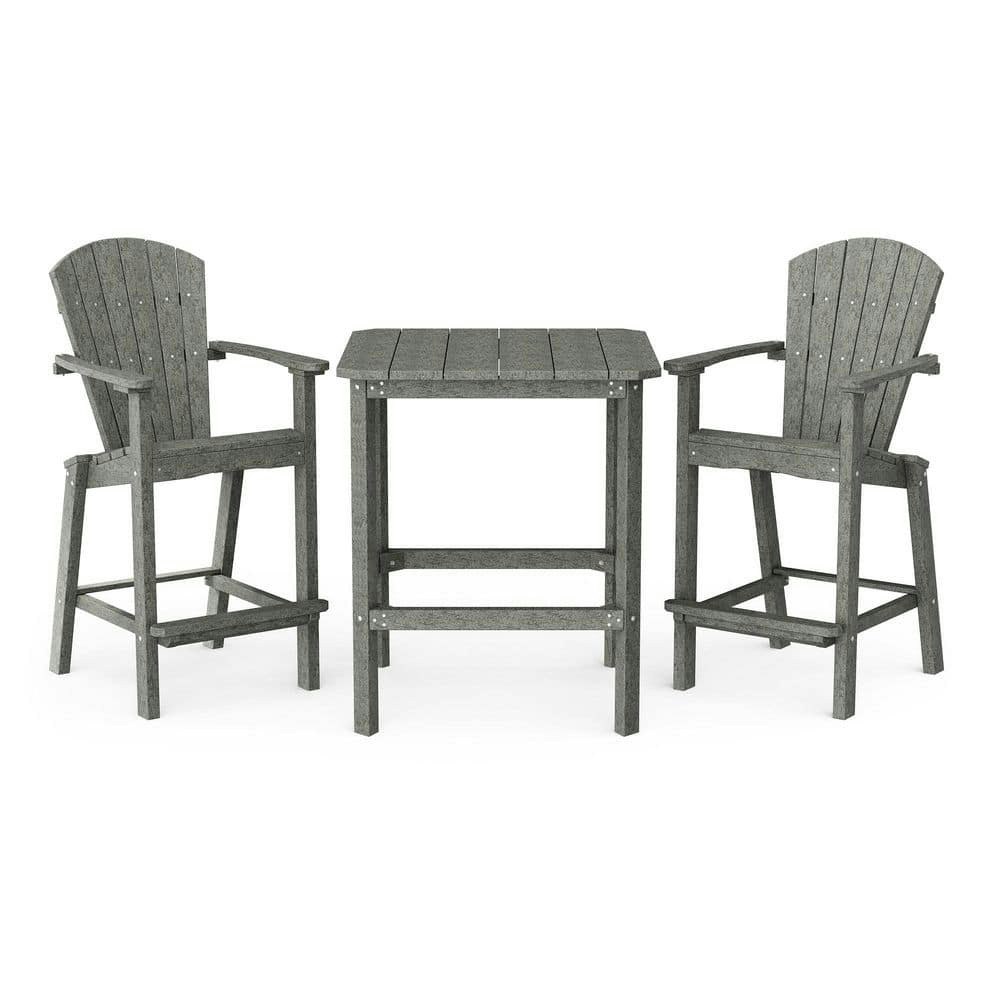 Classic 3-Piece HDPE Plastic Outdoor Patio Bar Set: $1,680.70 Classic 3-Piece HDPE Plastic Outdoor Patio Bar Set: $1,680.70