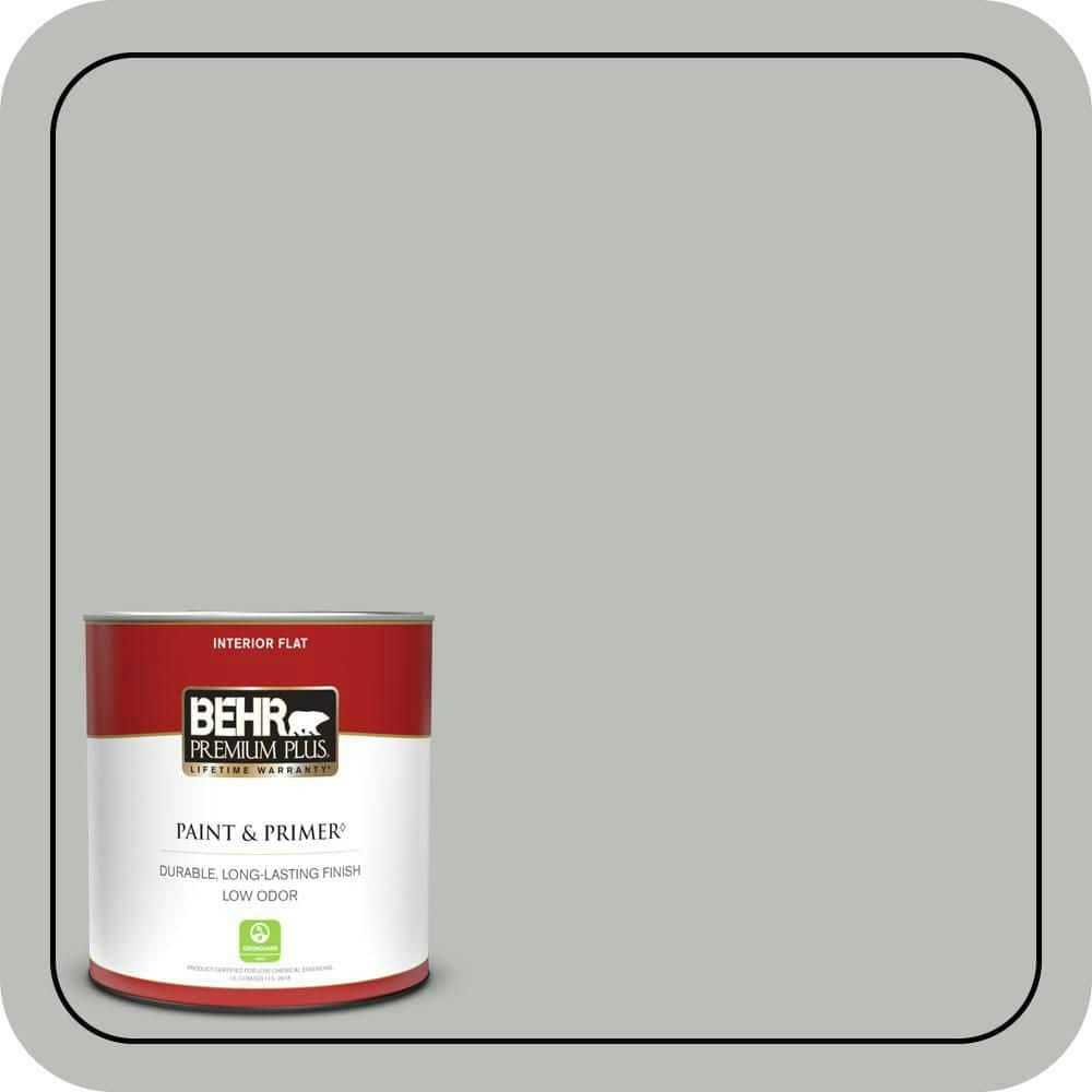 Home Decorators Collection Alaskan Gray 1-Quart Flat Interior Paint and Primer: $17.48