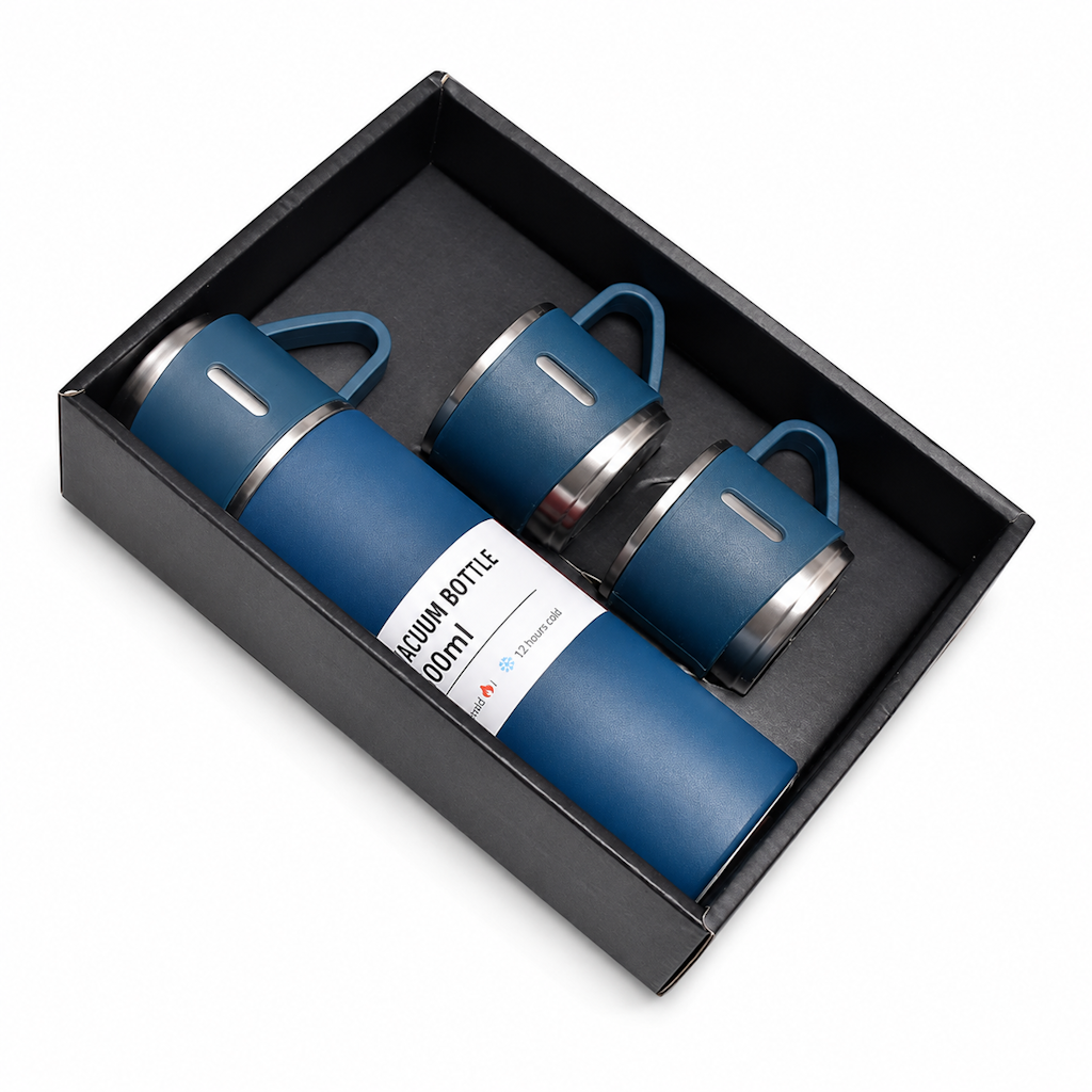 Botellas De Agua 17-oz. Insulated Stainless Steel Vacuum Flask Gift Set 2-Pack: $3.25