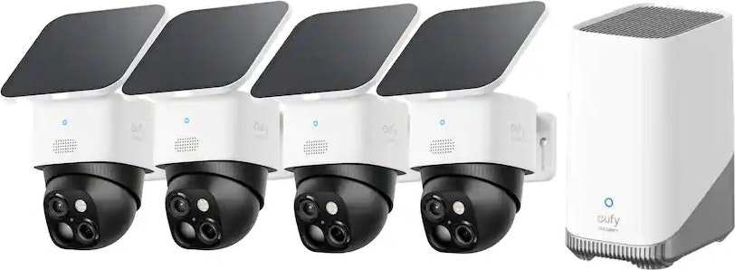 eufy Security SoloCam S340 Solar Security Camera Kit: $580