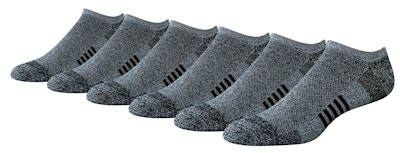 Amazon Essentials Men's Cotton Cushioned No-Show Athletic Socks 6-Pack for $7.01 via Sub. & Save + free shipping w/ Prime