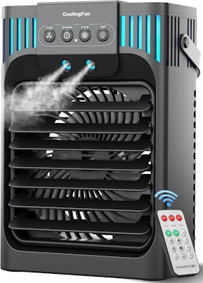 Portable Personal Air Cooler Fan w/ Remote for $40 + free shipping