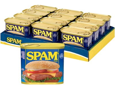 SPAM 12-oz. Can 12-Pack for $28 via Sub. & Save + free shipping