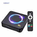 Topleo Android 14 TV Box for $16 + $8 shipping