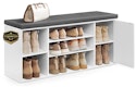 Songmics 41" Wide Entryway Shoe Storage Bench for $56 + free shipping