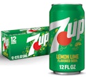 7UP 12-oz. Can 12-Pack for 3 for $16 + free shipping w/ Prime