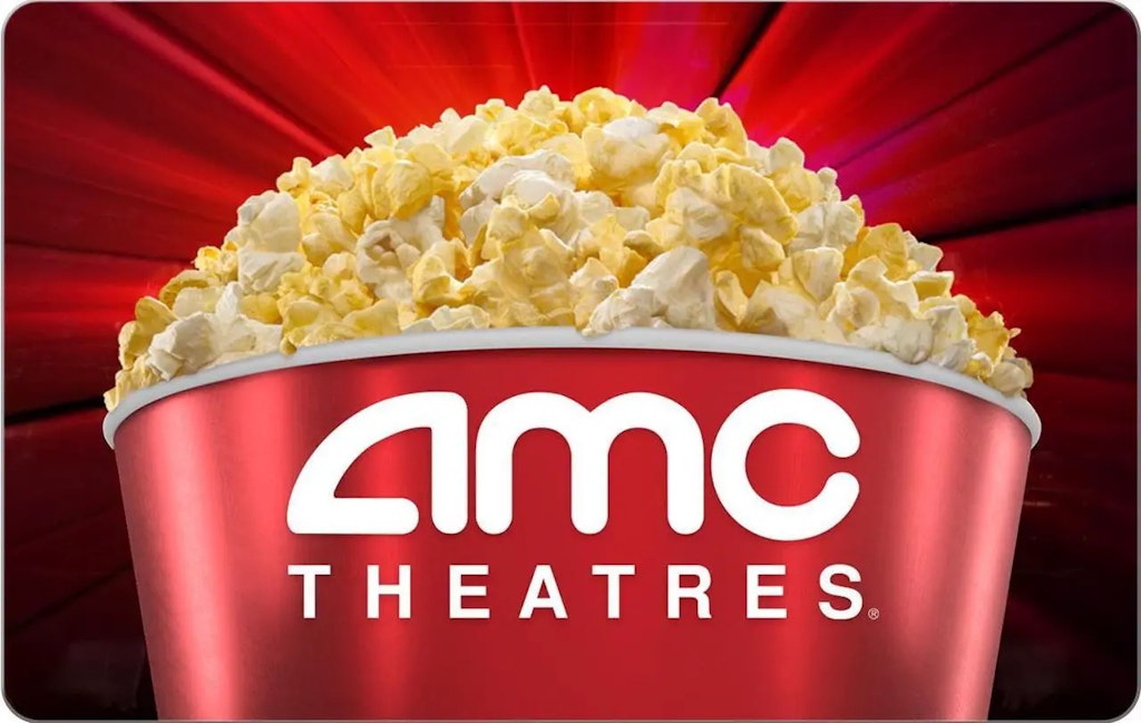 $110 in AMC Theatres Gift Cards: $100
