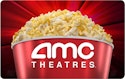 $110 in AMC Theatres Gift Cards for $100 + email delivery