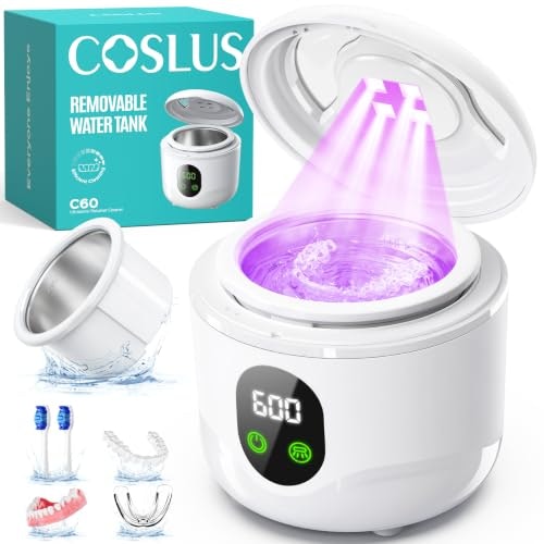 Coslus C60 Ultrasonic Retainer Cleaner: $18 w/ Prime