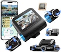 Azdome 360° 4-Channel Dash Cam for $104 + free shipping