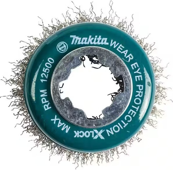 Makita X-Lock Quick Change 3" Crimped Wire Cup Brush: $9.10