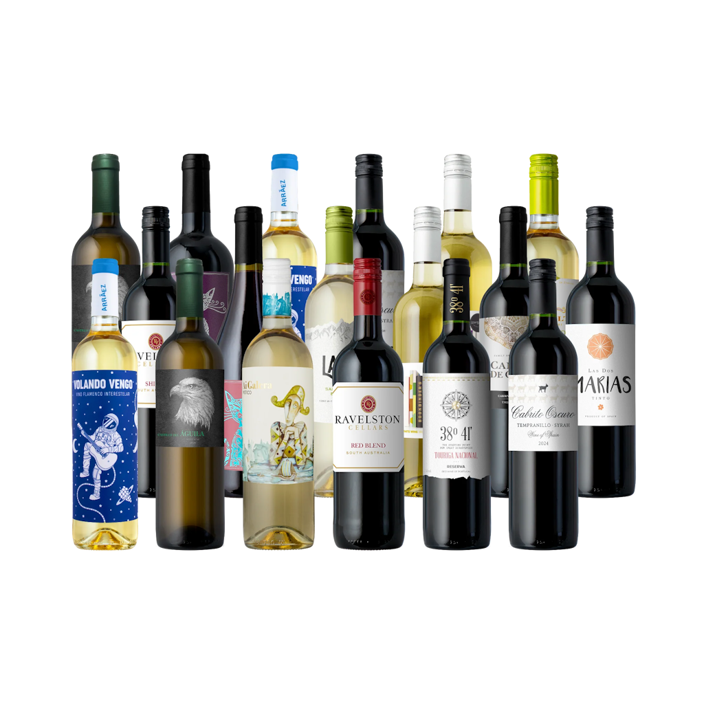Splash Wines 18-Bottle Welcome Pack: $99 Splash Wines 18-Bottle Welcome Pack: $99