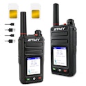 Etmy C65 4G LTE PoC Walkie Talkie 2-Pack for $88 + free shipping