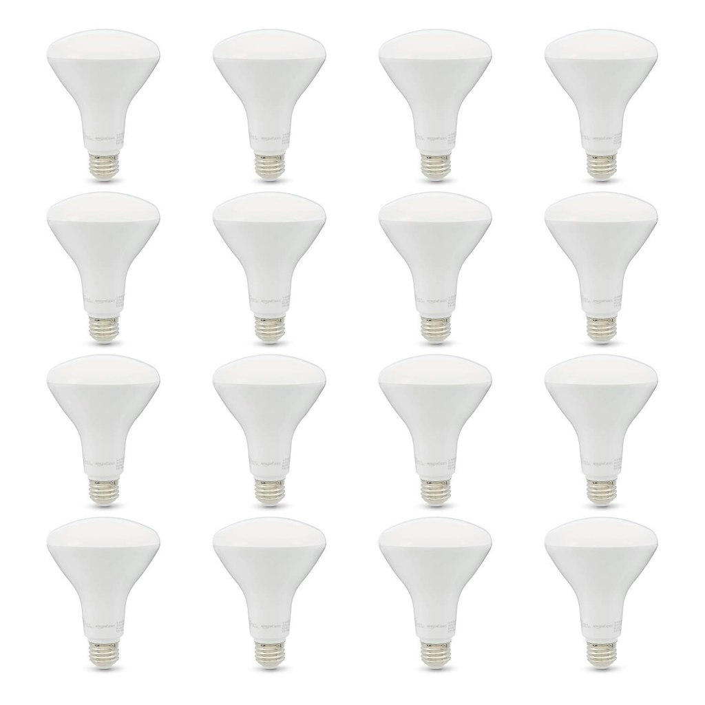 Amazon Basics BR30 LED Light Bulb 16-Pack: $20
