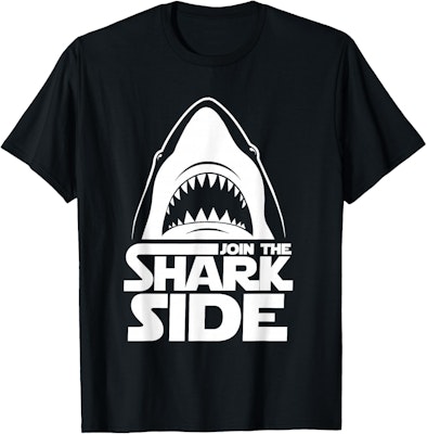 Join the Shark Side T-Shirt for $18 + free shipping w/ Prime