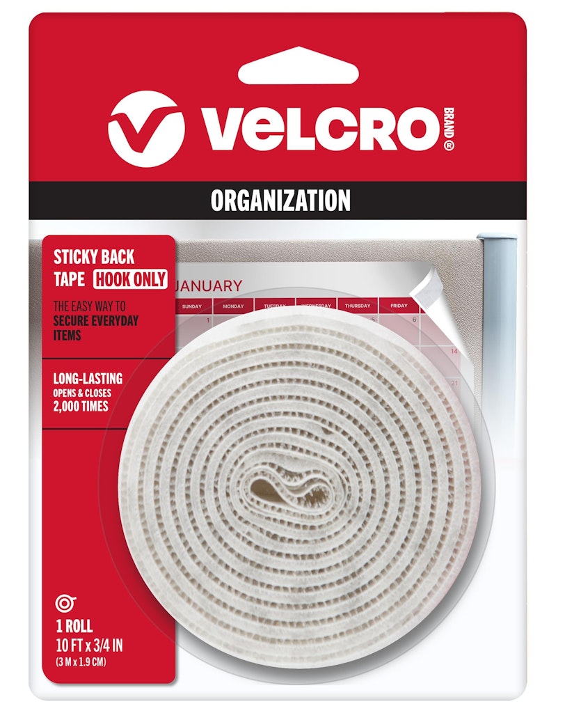 Velcro Sticky Back Hook Only Tape: $2.79