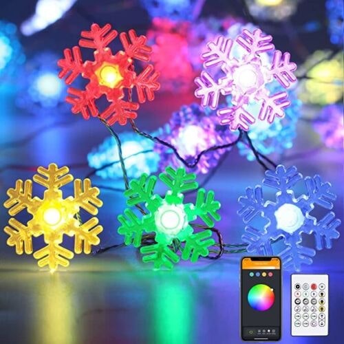 Smart Bluetooth USB-Powered 6.6' LED Fairy Lights: $9.99