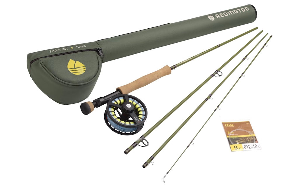 Redington Bass Field Kit Fly Fishing Outfit: $200