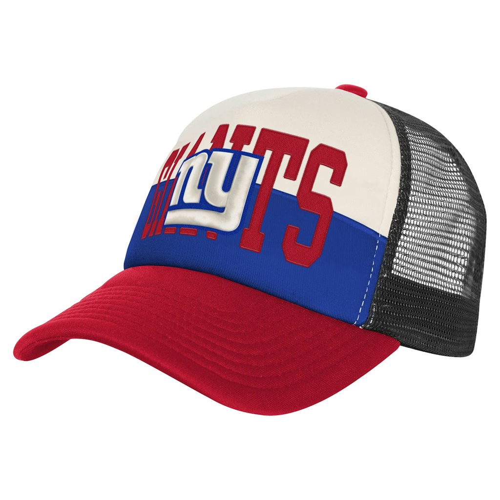 Outerstuff New York Giants Modern Fan Trucker Adjustable Hat: $11