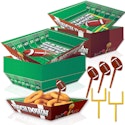 50-Piece Football Party Food Tray Kit for $8 + free shipping w/ Prime