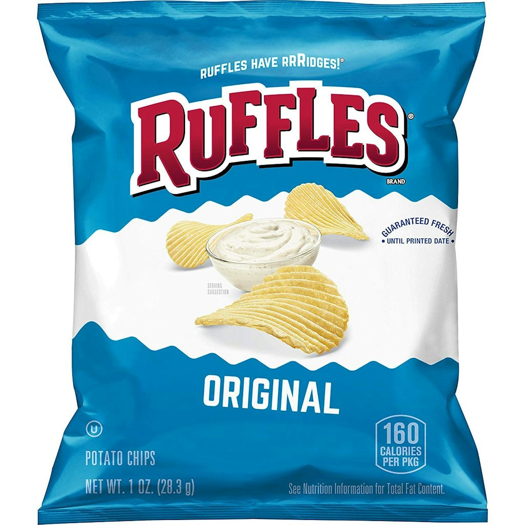 Ruffles Original 1-oz. Potato Chips 40-Pack: $11 via Sub & Save