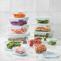 Member's Mark 24-Piece Glass Food Storage Set by Glasslock for $20 + free shipping w/ $50