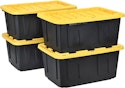 Member's Mark 27-Gallon Heavy-Duty Storage Tote 4-Pack for $28 + free shipping w/ $50