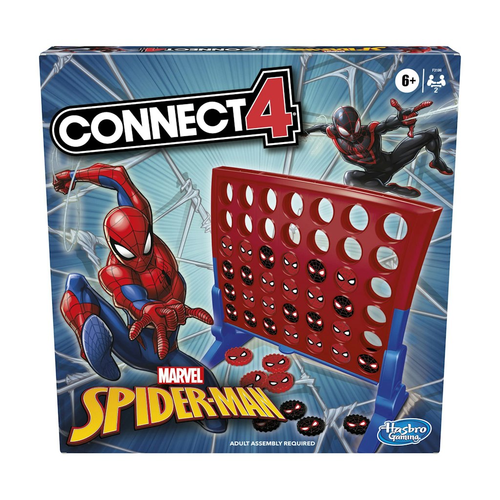 Hasbro Gaming Connect 4 Marvel Spider-Man Edition Board Game: $13