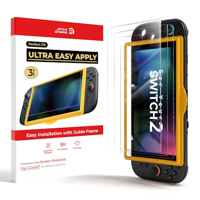JSAUX 3-Pack Ultra HD Screen Protector for Nintendo Switch 2 for $7.10 + free shipping w/ Prime