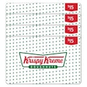 Krispy Kreme Four $15 eGift Cards ($60 Value) for $45 + email delivery