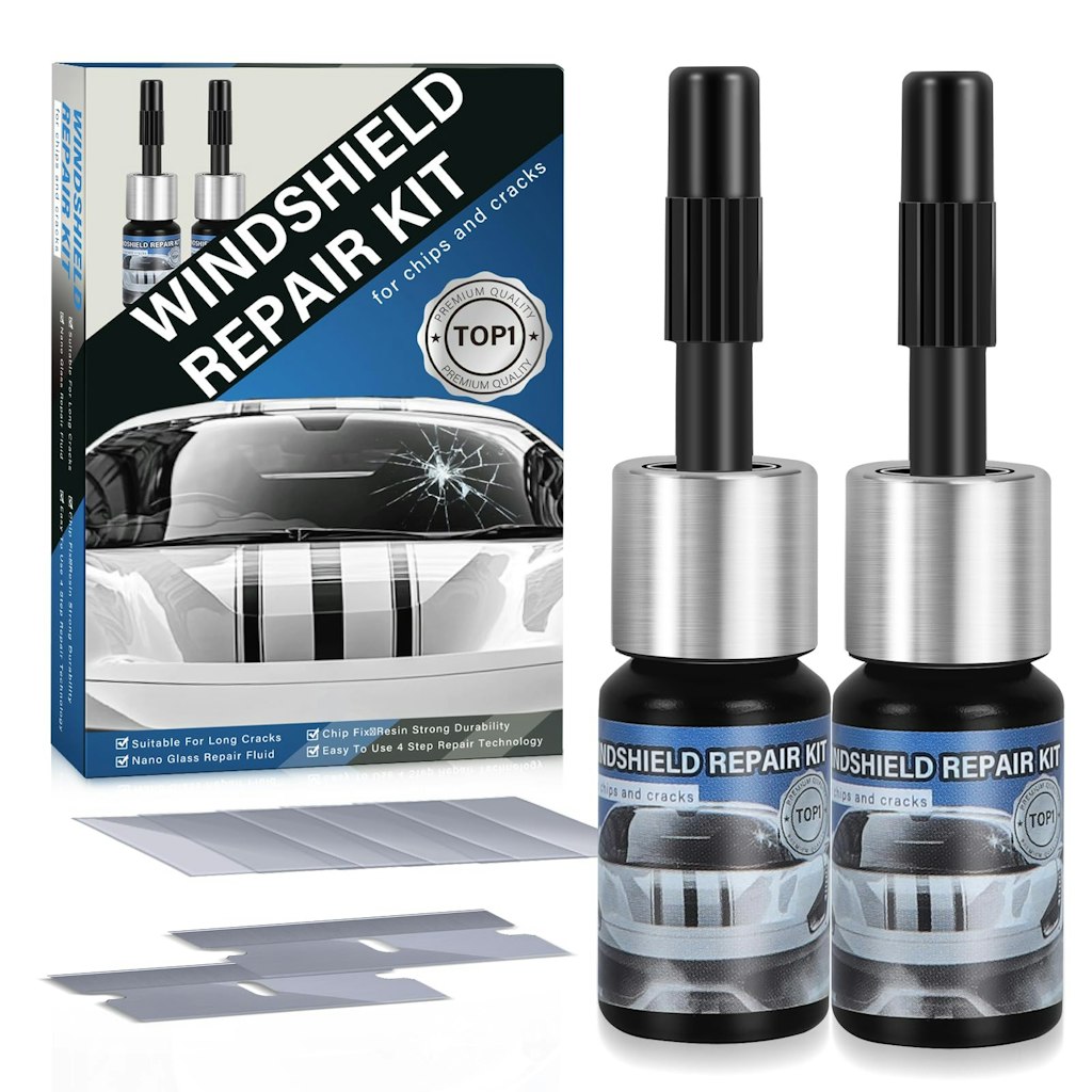Windshield Chip & Crack Repair Kit: $7.99