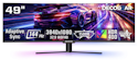 Deco Gear 49" Curved Ultrawide Gaming Monitor for $450 + free shipping
